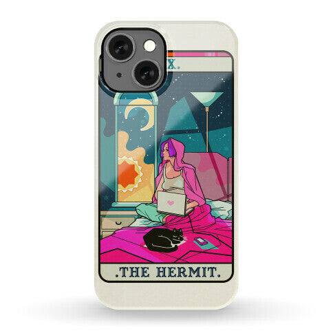 Hermit Tarot Card Phone Case